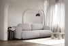 Selsey 'Tvoya' 3-Sitzer Schlafsofa mit Chenille-Bezug, Graubeige Bild 3