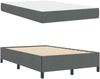 vidaXL Boxspringbett Dunkelgrau 120 x 200 cm Stoff 3398851 Bild 5