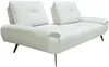 Vente-unique - KELOPA Sofa Stoff Weiß - B 130 cm x H 88 cm x L 231 cm Bild 5