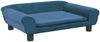 vidaxl Kindersofa 70 x 45 x 26 cm Samt, Blau Bild 2