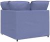 vidaXL Modulares Sofa Eckmodul mit Kissen Jeansblau 100 cm 4104457 Bild 5