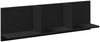 vidaXL Wandschrank 100x16,5x30 cm Schwarz Holzwerkstoff 854860 Bild 2