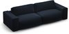Micadoni Sofa Victor 3-Sitzer Samt Blau Bild 3