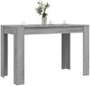 vidaXL Esstisch Grau Sonoma 120x60x76 cm Holzwerkstoff 838190 Bild 3
