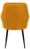 ML-DESIGN Stuhl Esszimmerstuhl ergonomisch & gepolstert Esstischstuhl mit Rückenlehnen (2 St), Wohnzimmerstuhl Gelb Samtbezug Metallbeine Küchenstuhl Polsterstuhl Bild 4