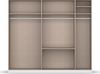 OTTO home Drehtürenschrank Kleiderschrank Schrank Garderobe Wäscheschrank CHALLENGER (Breiten 181/226 cm, Höhen 197/210 cm) Metallgriffe in Graumetallic und geräumige Schubladen MADE IN GERMANY Bild 4