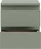 Forte EDMORE Kommode 40 45, moderner Nachttisch mit 2 Schubladen, Beistelltisch, Holzwerkstoff, Salbei, 41,8 cm breit x 49,3 cm hoch x 32,2 cm tief Bild 4