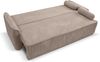 Schlafsofa (B/H/T: 225x96x93 cm) in Grau-Beige Bild 4