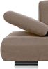 Sofa 2-Sitzer Kaye Bezug Veloursstoff Metallfuß verchromt / sahara 23128 Bild 5