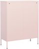 vidaXL Lagerschrank Rosa 80x35x101,5 cm Stahl 336157 Bild 4