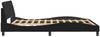 vidaXL Bettgestell "Dover" Schwarz 160x200 cm Samt 373214 Bild 5