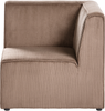 LEMVIG Eckmodul rechtsseitig Sandbeige Cord Bild 5