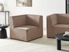 LEMVIG Eckmodul rechtsseitig Sandbeige Cord Bild 3