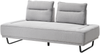 Sofa 3-Sitzer FAXEN Stoff, Grau, 86 x 90 x 184 cm Bild 4