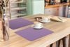MuchoWow Platzset Innenbereich - Violett - Farben - Farbe - Einfarbig, (6-St), Platzsets, Tischset, Abwaschbar, Tischsets, Platzdeckchen Bild 3