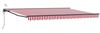 vidaXL Elektrische ausziehbare Markise Rot, Weiß, Anthrazit 4 × 3,5 m 3421607 Bild 2