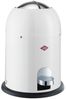 WESCO MINI MASTER Mülleimer WEISS mit 6 Liter Abfallvolumen und Fußtritt / Badeimer / Standabfallbehälter Bild 3