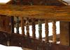 Bett Altholz 120x200x100 mehrfarbig lackiert FABLE #20 Bild 5