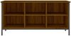 vidaXL Schuhregal Braun Eichen-Optik 100x35x50 cm Holzwerkstoff 831842 Bild 3