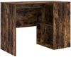 vidaXL Schreibtisch Geräucherte Eiche 102 x 50 x 75 cm Holzwerkstoff 869542 Bild 2