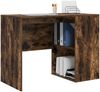vidaXL Schreibtisch Geräucherte Eiche 102 x 50 x 75 cm Holzwerkstoff 869542 Bild 3