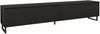 TV-Lowboard Dorson 200 (Farbe: Schwarz Graphit / Schwarz) Bild 2
