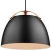 Halo Design No. 734887 LED Pendelleuchte OSLO Schwarz Eiche Ø 40 Bild 2