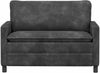 vidaXL Sofa Dunkelgrau 126 x 81 x 87,5 cm Polyester 42028825 Bild 3