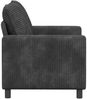 vidaXL Sofa Dunkelgrau 126 x 81 x 87,5 cm Polyester 42028825 Bild 4