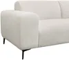 Vente-unique - SAPIGO Sofa Stoff Beige - B 98 cm x H 80 cm x L 306 cm Bild 3
