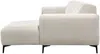 Vente-unique - SAPIGO Sofa Stoff Beige - B 98 cm x H 80 cm x L 306 cm Bild 4