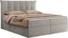 Boxspringbett, Polsterbett mit Bettkasten - PREMIUM-10 - 160x200cm - Hellgrau Stoff - H4 Bild 3