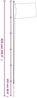 vidaXL Fahnenmast Teilbar Silbern 6,08 m Aluminium 153562 Bild 5