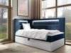 Boxspringbett 'Gladino Junior 3' blau 90x200 cm Links Bild 2