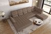 99rooms Toscana Wohnlandschaft Velours VOGUE Antilope Links Bild 3