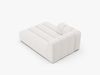 Micadoni Recamiere Lupine 2-Sitzer Links Boucle Baloo Weiß Bild 3