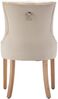 2er Set Stühle aus Samt 56 x 91 x 63 cm Creme Bild 4