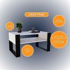 Raumhirsch Furniture Couchtisch Karo92 modern & stabil fürs Wohnzimmer aus Holzwerkstoff Bild 4