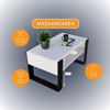 Raumhirsch Furniture Couchtisch Karo92 modern & stabil fürs Wohnzimmer aus Holzwerkstoff Bild 2