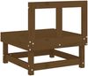 vidaXL Garten-Mittelsofa Honigbraun Massivholz Kiefer 825376 Bild 4