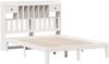 vidaXL Massivholzbett mit Regal ohne Matratze Weiß 150x200 cm Kiefer 3322604 Bild 3