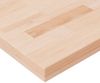 vidaXL Tischplatte Quadratisch 40x40x4 cm Eichenholz Unbehandelt 342942 Bild 3