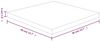vidaXL Tischplatte Quadratisch 40x40x4 cm Eichenholz Unbehandelt 342942 Bild 4