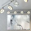 Deckenleuchte, nickel-matt, Spotleiste, L 78 cm Bild 2