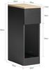 SoBuy FBT111-SCHx2 Nachttisch 2er Set, MDF, Lackiert, Schwarz, 35 x 60 x 20 cm Bild 3