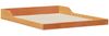 vidaXL Bettrahmen Wachsbraun 140 x 210 cm Massives Kiefernholz 873354 Bild 4
