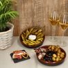 4x Juego Tapas Schale Ø17,8cm Olivenschale Ton-Cazuela mit Kernablage Antipasti Bild 5