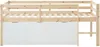 Vente-unique - LANIORI Bett Holz, Platte BeigeWeiß - B 99,5 cm x H 83 cm x L 197,5 cm Bild 3