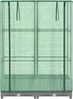 vidaXL Hochbeet mit Gewächshaus-Aufsatz Rattan-Optik 80x40x123 cm 4015852 Bild 4