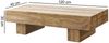 Couchtisch Massivholztisch ASMO 120x45x30 cm Holz Akazie Bild 5